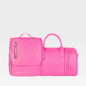 Pink Women's Bag Set